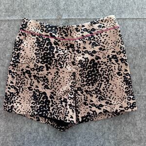 J Crew‎ Women's 4 Leopard Print Lined Shorts